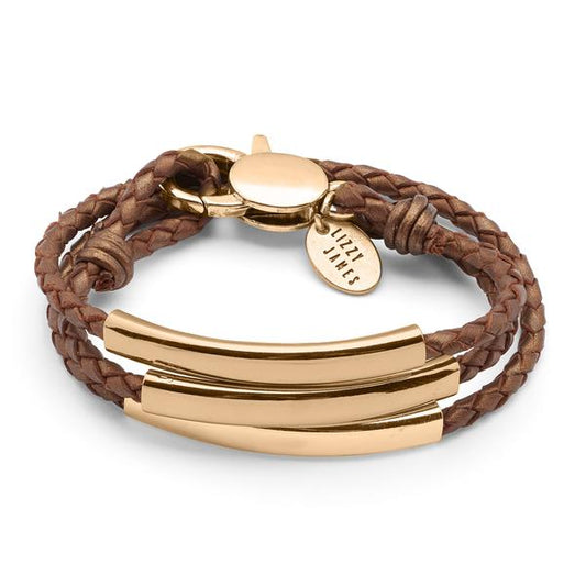 Mingle Engravable Bracelet - Goldplate